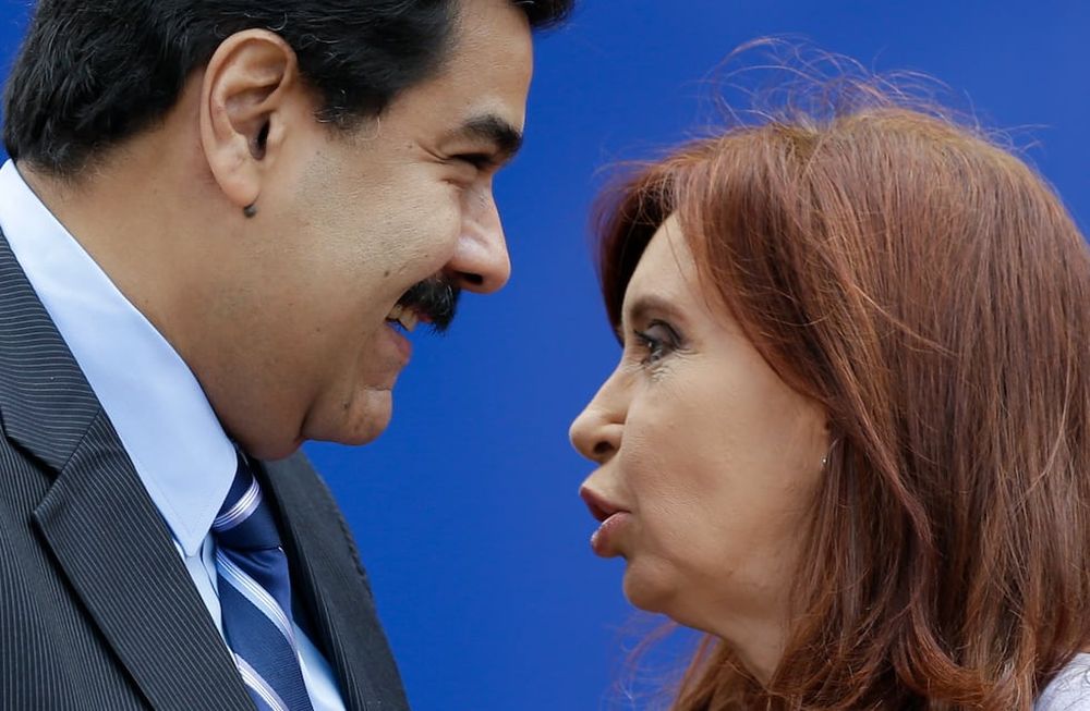 Nicolás Maduro se solidarizó con Cristina presa