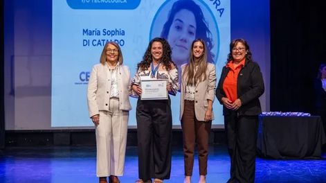 Una científica mendocina del Conicet recibió el premio Jóvenes Mendocinos Destacados.
