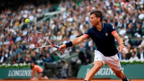 Thiem borró a Zverev y es el primer semifinalista en Roland Garros