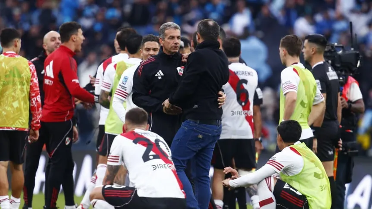 Eduardo Coudet quedó expuesto a una dura sanción tras la final ante Belgrano