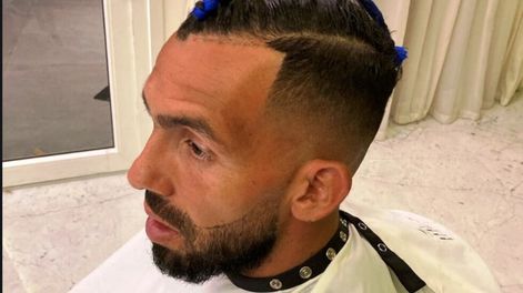 El nuevo look el capitán de Boca. ¿Te gusta? / Gentileza.