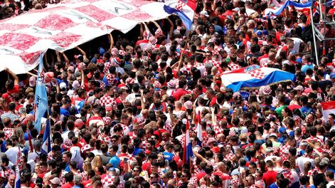 Locura en Croacia para recibir a su selección, pese a la derrota en la final