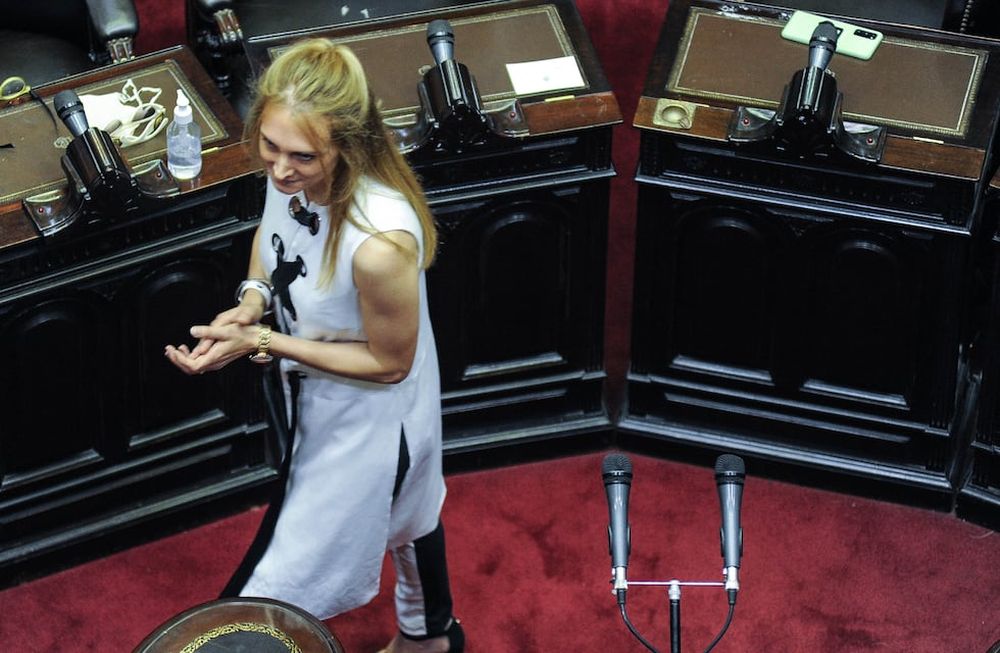 Gabriela Brouwer de Koning, una de las tres ausentes en la sesión (Foto: Federico López Claro)