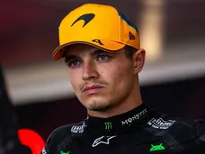 Lando Norris tuvo sus primeras pruebas con el MCL40.