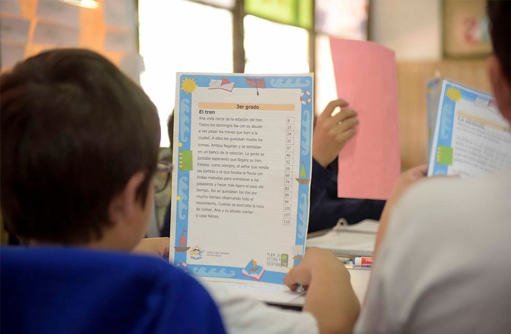 Un total de 122 escuelas y 4.500 estudiantes de Mendoza participaron del Censo de Fluidez Lectora. Foto: archivo