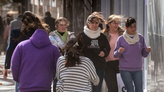 Siguen las alertas por Zonda en Mendoza. - Foto: Ignacio Blanco / Los Andes