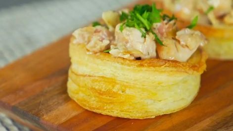 Los Andes | Así se preparan unas ricas canastitas de cebolla y queso.
