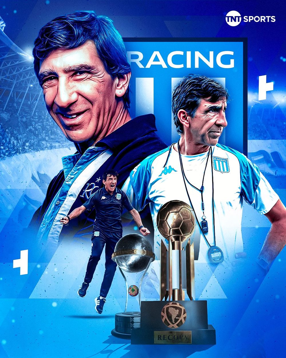 Gustavo Costas, DT histórico de Racing Club. Campéon Sudamericana 2024 y Recopa 2025. / Gentileza. 