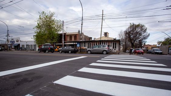 En Ciudad, quedaron habilitadas importantes arterias tras el reacondicionamiento de su calzada