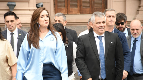 Victoria Villarruel participó de un acto en Malvinas lejos de la agenda oficial