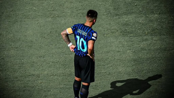 Lautaro Martínez, capitán del Inter, en medio de una presunta guerra interna