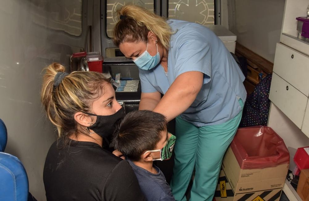 Godoy Cruz comenzó con un operativo de vacunación escolar para chicos de 5, 6 y 11 años