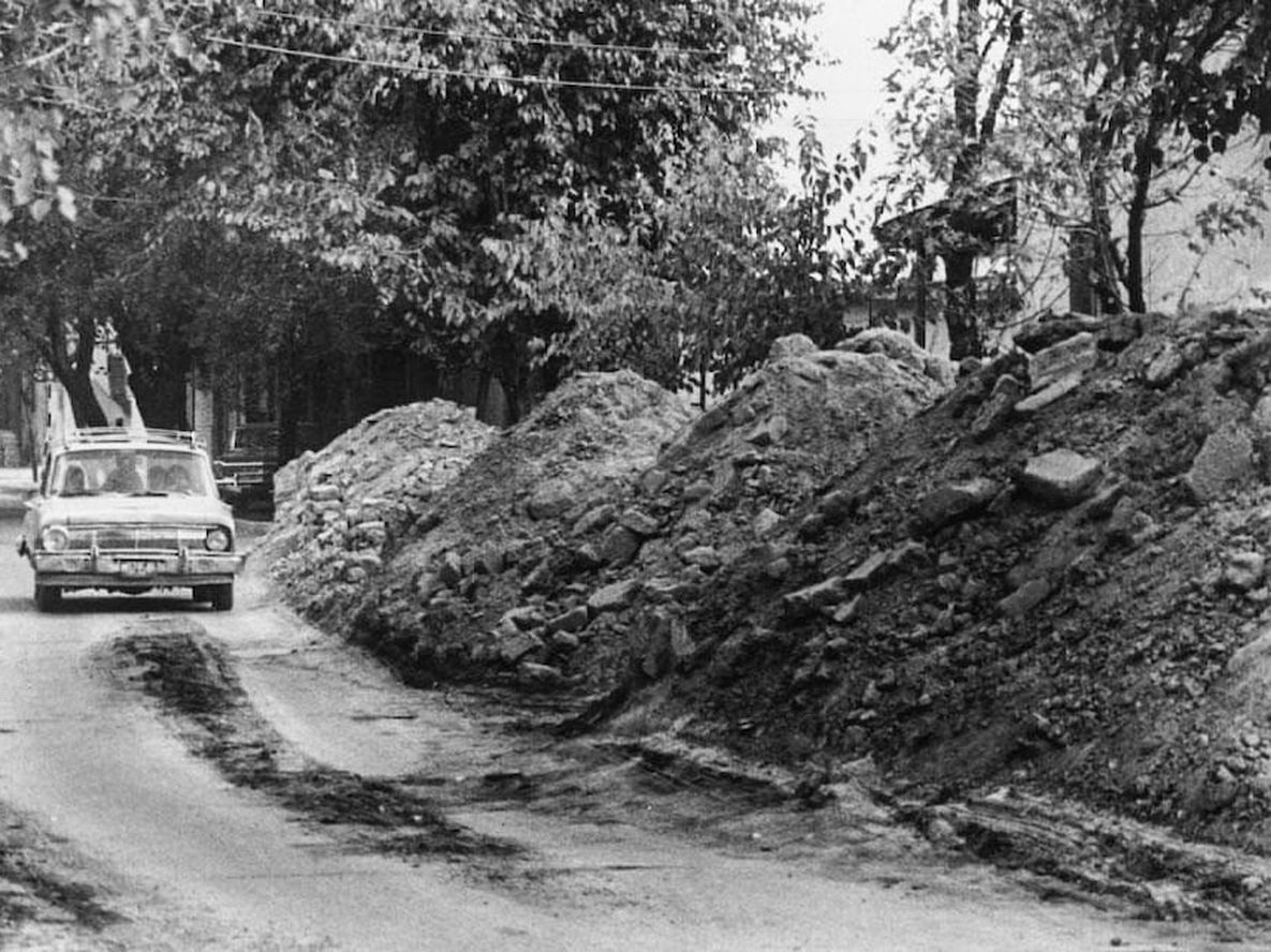 Fotos del sismo en Mendoza, ocurrido el 26 de enero de 1985.