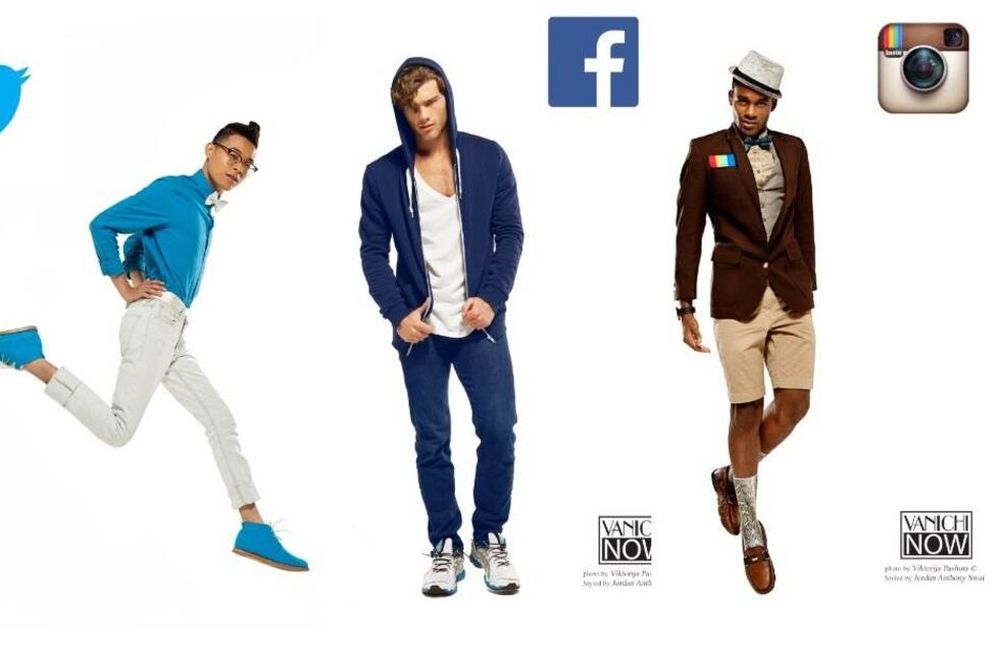 ¿Lo usarías? Así se verían los hombres vestidos de redes sociales