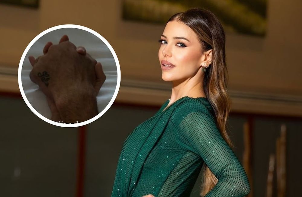Evangelina Anderson quiso desmentir su separación de Martín Demichelis.