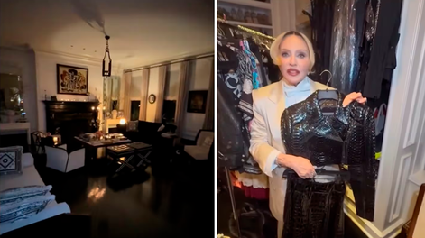 La mansión de Madonna en Manhattan.