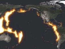 ¿Qué es el cinturón de fuego del Pacífico? (Imagen ilustrativa / Web)