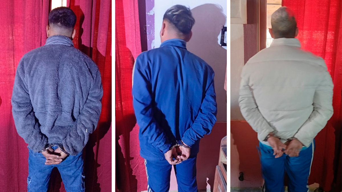Guaymallén: la Policía detuvo a tres hombres y secuestró armas y municiones