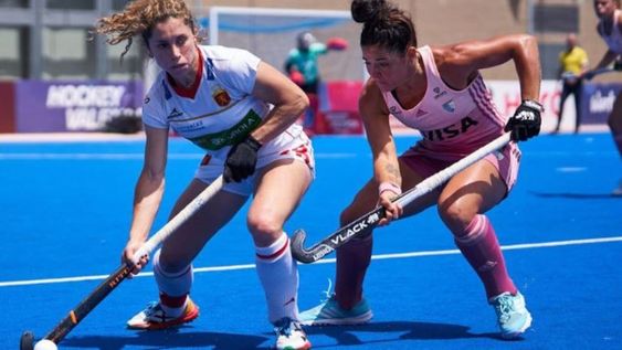 Las Leonas lo volvieron a hacer. Victoria 11 en la Pro League. Esta vez contra Alemania por 2-1. Mañana será la revancha. /Gentileza AAHSC