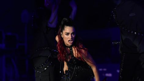 Vendimia 2023: Lali Espósito presentó el Disciplina Tour en el teatro griego Frank Romero Day (Mariana Villa / Los Andes)