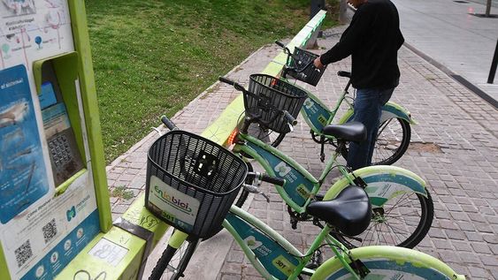 Sistema municipal de bicicletas de Godoy Cruz y Capital.