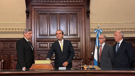 El letrado renunció a la Corte y desde el Gobierno reaccionaron tras la decisión. Imagen de archivo.
