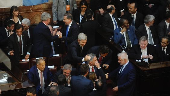 Discurso de Javier Milei ante el Congreso. (Federico López Claro)