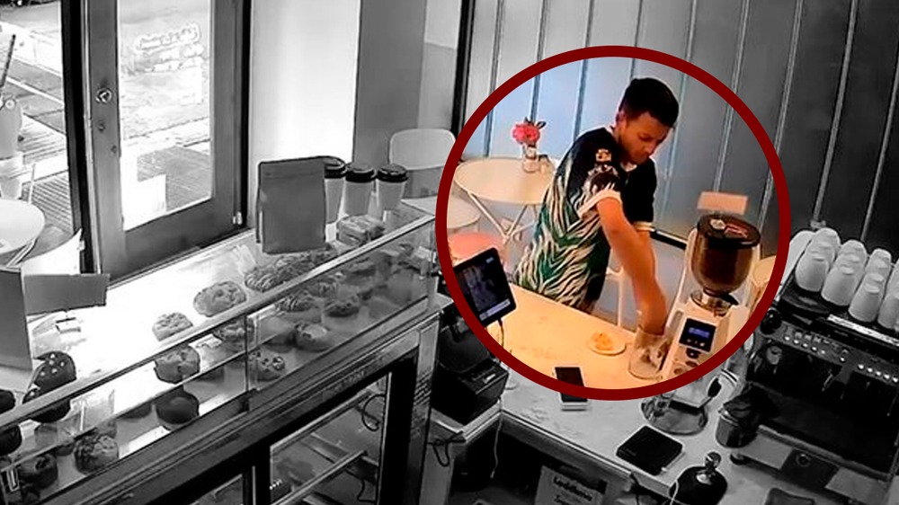 Robó la propina de una cafetería en Saavedra y la empleada lo enfrentó: “Te voy a dar de comer”.