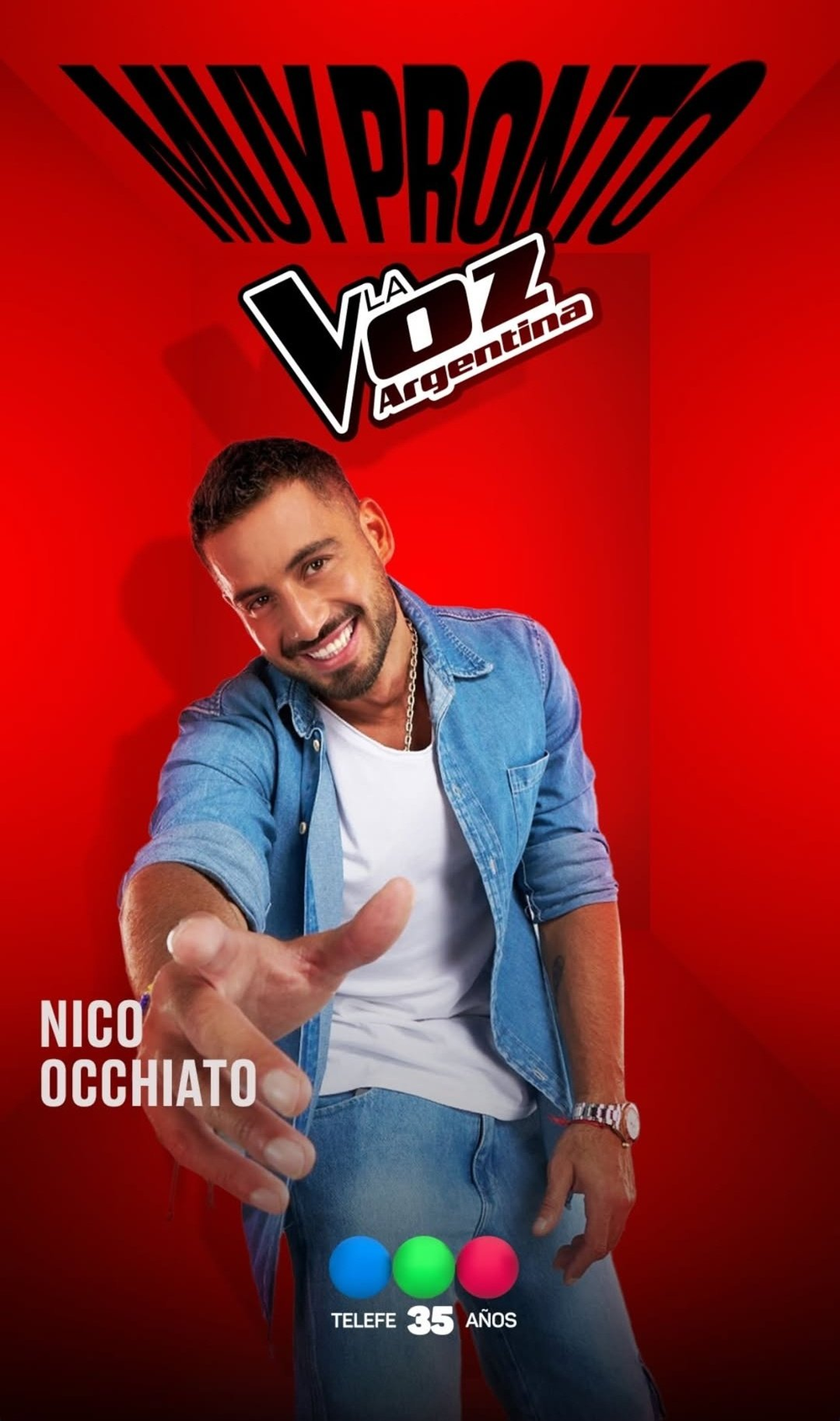Nico Occhiato conducir&aacute; La Voz Argentina.&nbsp;