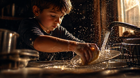 investigaciones muestran que los ninos que tenian tareas domesticas desarrollaron una fortaleza unica