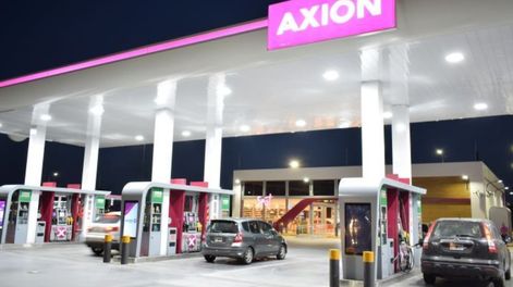 Axion Energy se sumó al aumento de los combustibles. Foto: Gentileza.