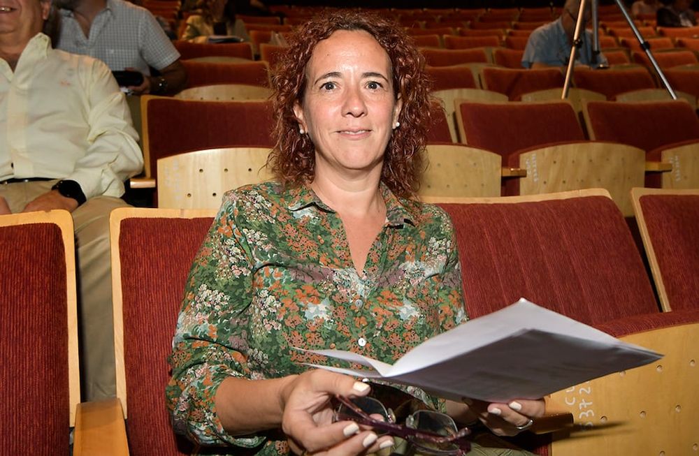 Andrea Molina, Titular del EPRE Foto Los Andes