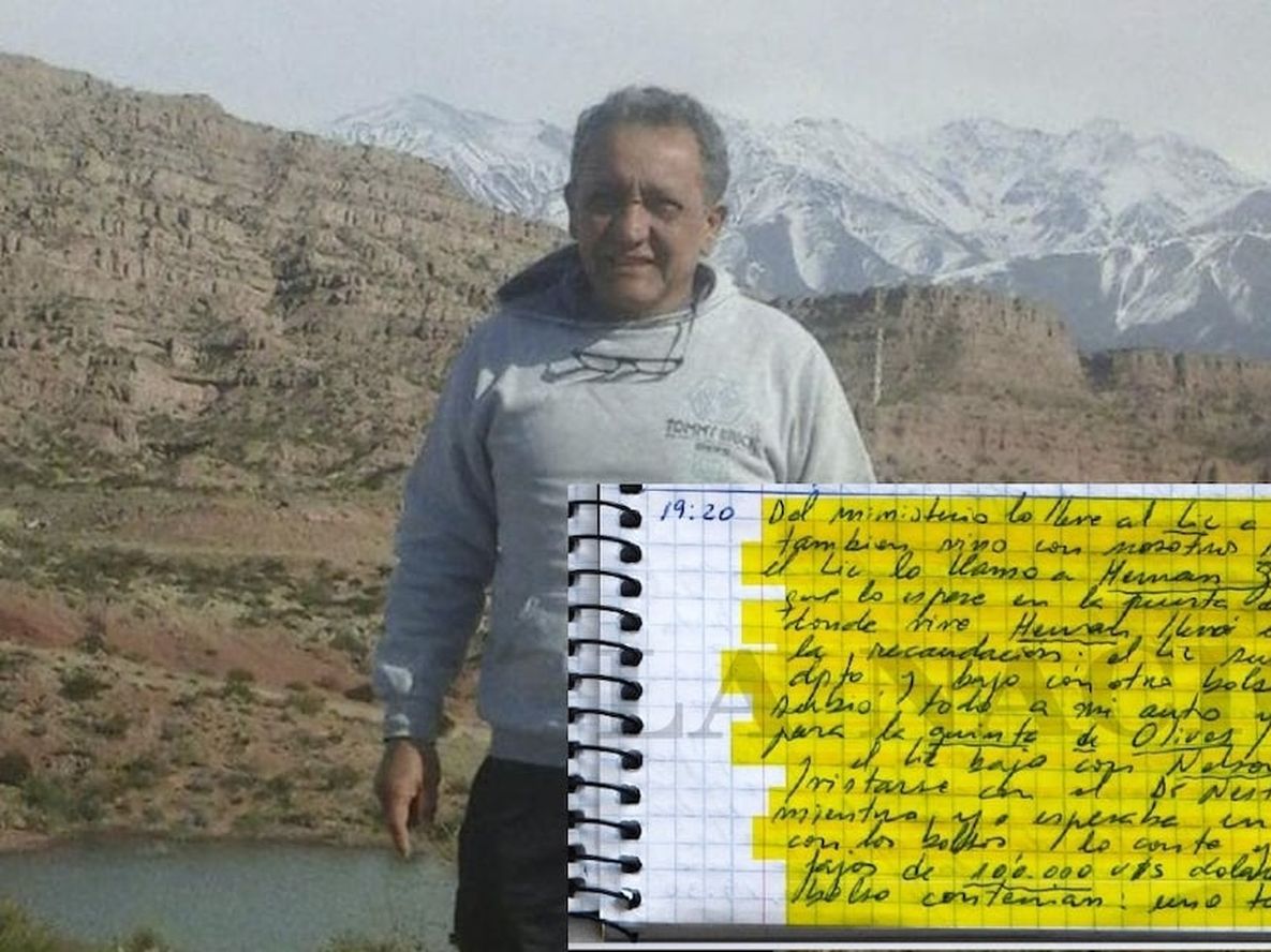 Centeno y sus cuadernos.