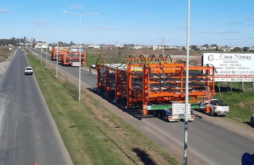 Hoy llegarán a Mendoza equipos de grandes dimensiones para la destilería de YPF, provenientes de Buenos Aires. Habrá un operativo de tránsito en varias calles y rutas.