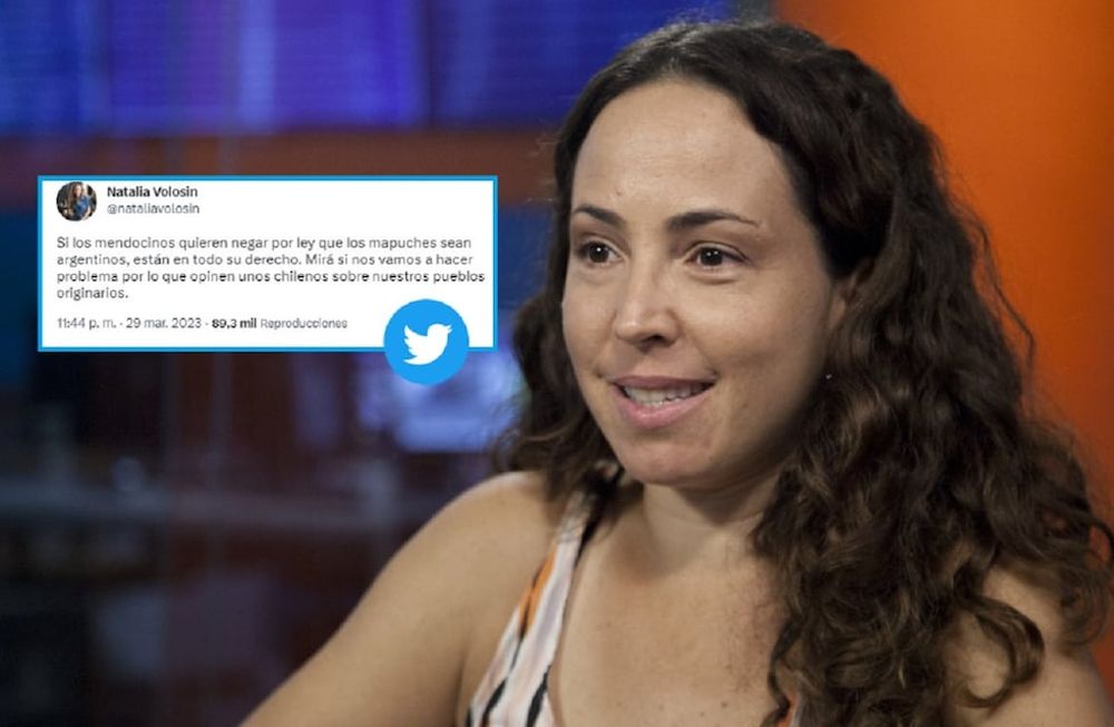 La periodista Natalia Volosin cuestionó a Mendoza por no reconocer a los mapuches como pueblos originarios argentinos y se armó revuelo en Twitter