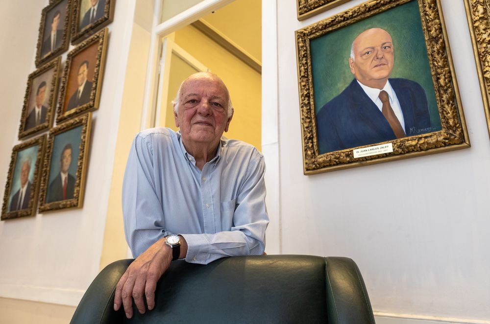 Jaliff va casi diariamente a la Legislatura para dar asesoramiento. | Fotos: Marcelo Álvarez / Los Andes