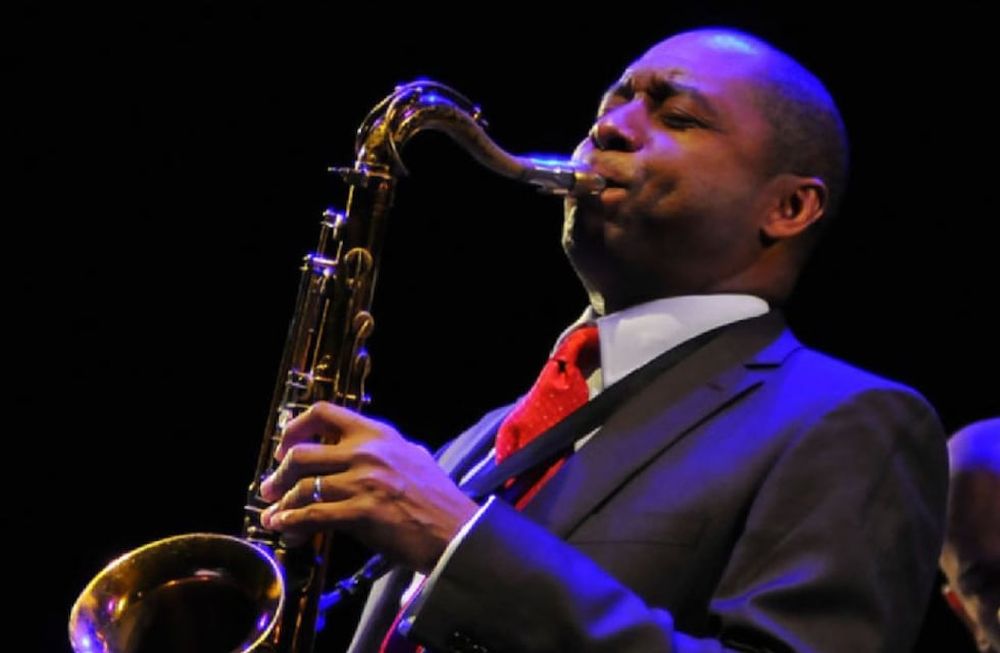El saxofonista Branford Marsalis.