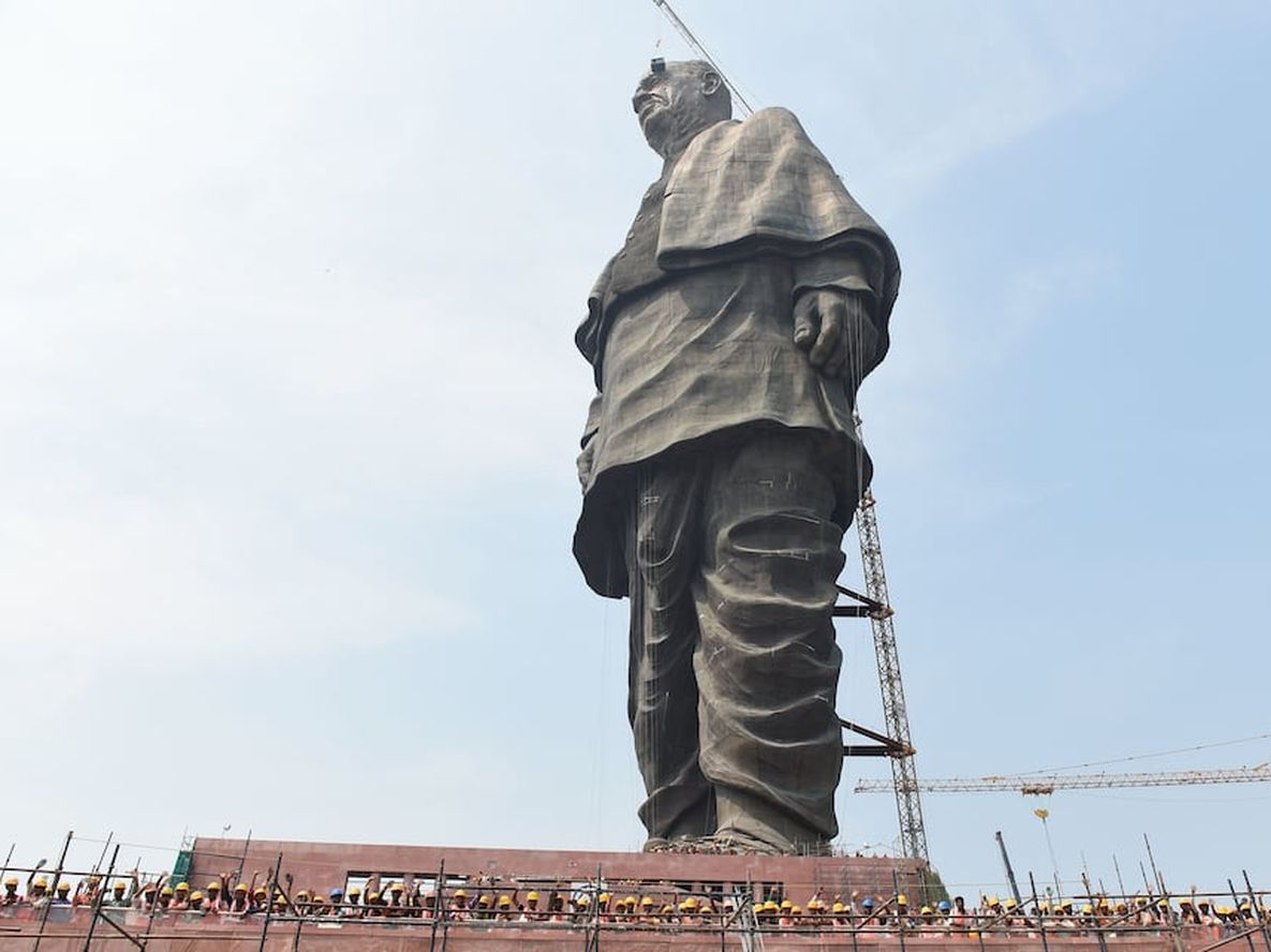 India levantó la estatua más grande del mundo