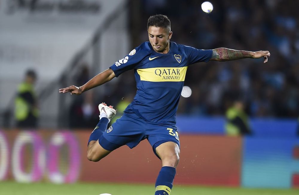 Agustín Almendra, la gran figura de Boca en este momento, está en duda para el partido del próximo domingo con Vélez. / Gentileza.