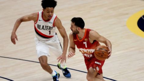Facundo Campazzo volvió a brillar en la NBA con una asistencia espectacular. / Gentileza.