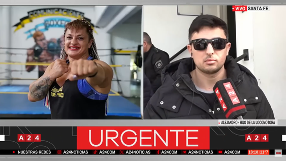 Alejandro, hijo de la Locomotora Oliveras, cuestionó al mendocino Aldo Parodi.