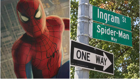 Nueva York homenajeó a Spider-Man con su propia calle&nbsp;