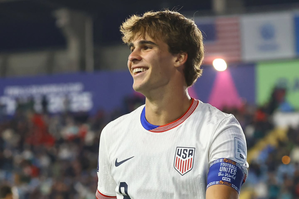 Benjamín Cremaschi, figura de la Selección de Estados Unidos sub 20