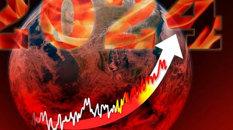 Los Andes | 2024 va camino de ser el año más cálido jamás registrado. Foto: Meteored