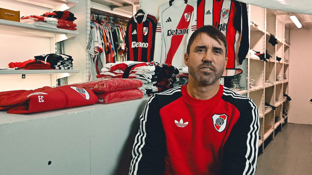 Eduardo Coudet, flamante DT de River.