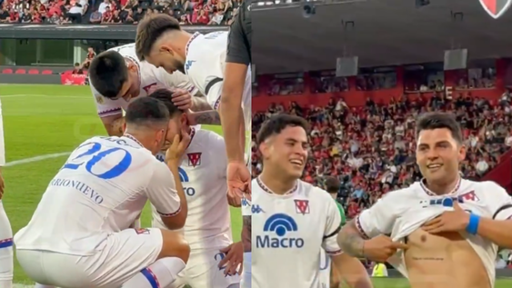 El emocionante festejo de Nacho Russo, hijo de Miguel Ángel Russo