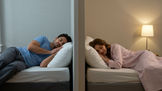 Por qué cada vez más parejas eligen dormir en camas separadas&nbsp;