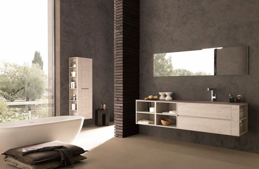 Minimalismo para baños