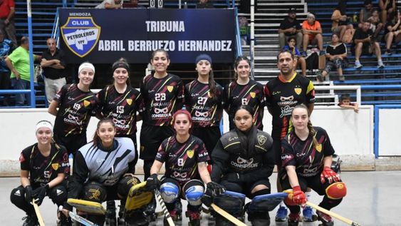 Hockey Patín. El equipo&nbsp; de Leonardo Murialdo en seniors, que disputará el Campeonato Argentino de Seniors o primera.