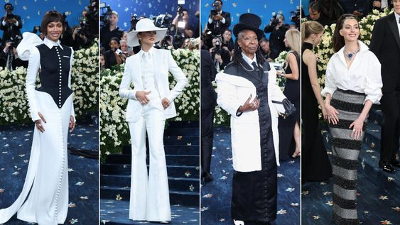 Celebridades y personalidades del espectáculo, el deporte y el arte desfilaron en la glamorosa alfombra de la Met Gala 2025.